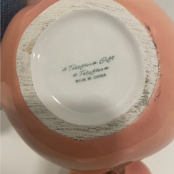 Peach Teapot With Lid By Telaflora 🫖 🍑 - Picture 4 of 5